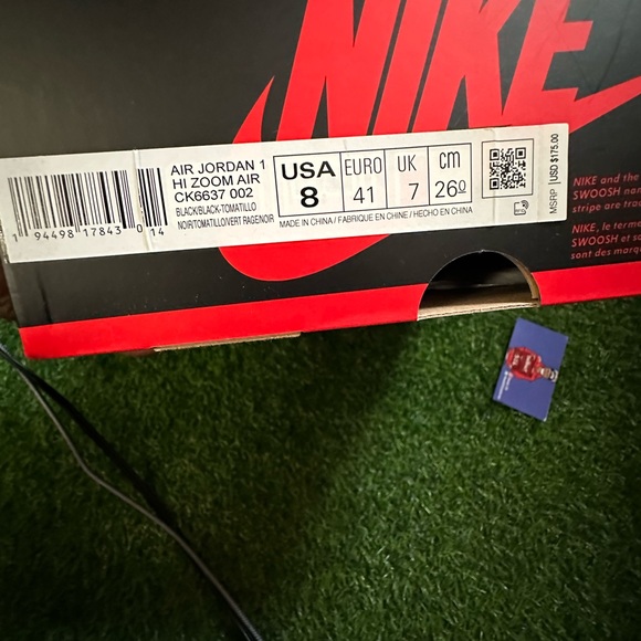 2020 Air Jordan 1 High Zoom “Zen Green” - Picture 10 of 13